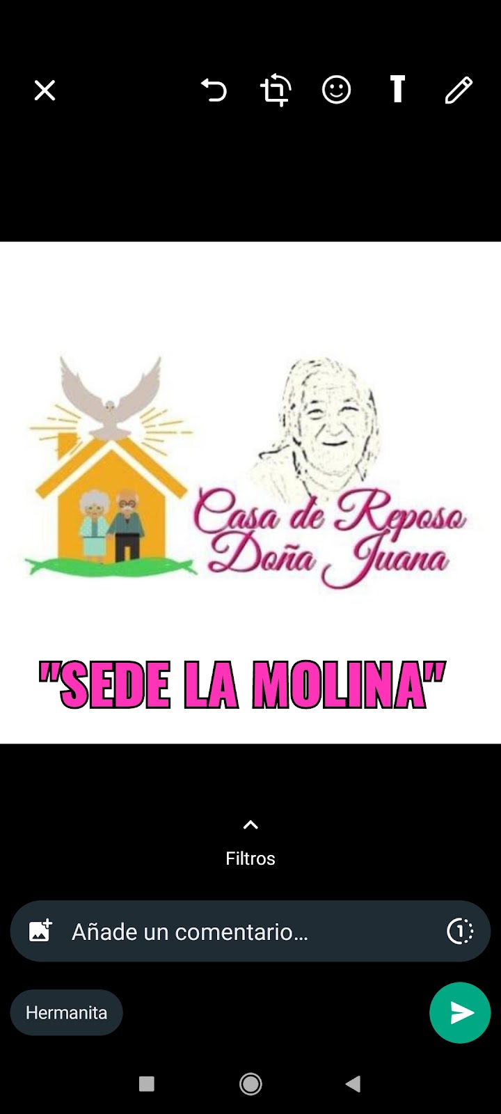Casa de reposo doña Juana sede la molina