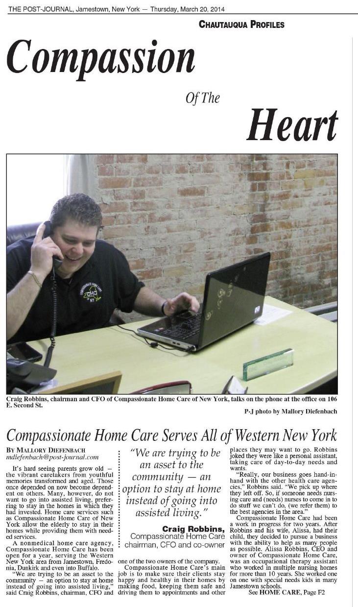 Compassionate Home Care of New York