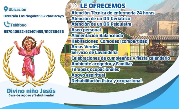 CASA DE REPOSO Y SALUD MENTAL DIVINO NIÑO JESÚS