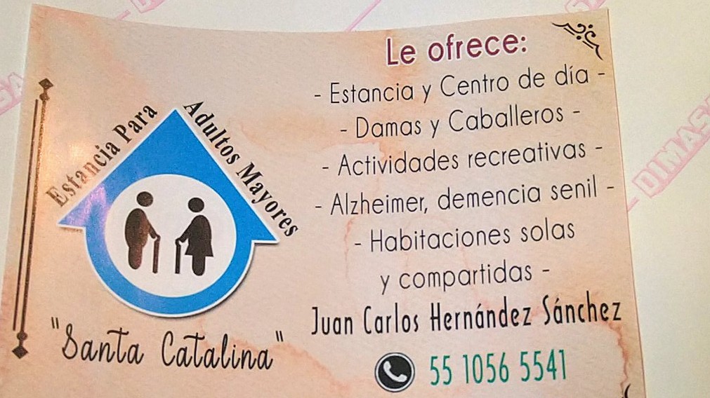 Estancia para adultos mayores santa Catalina