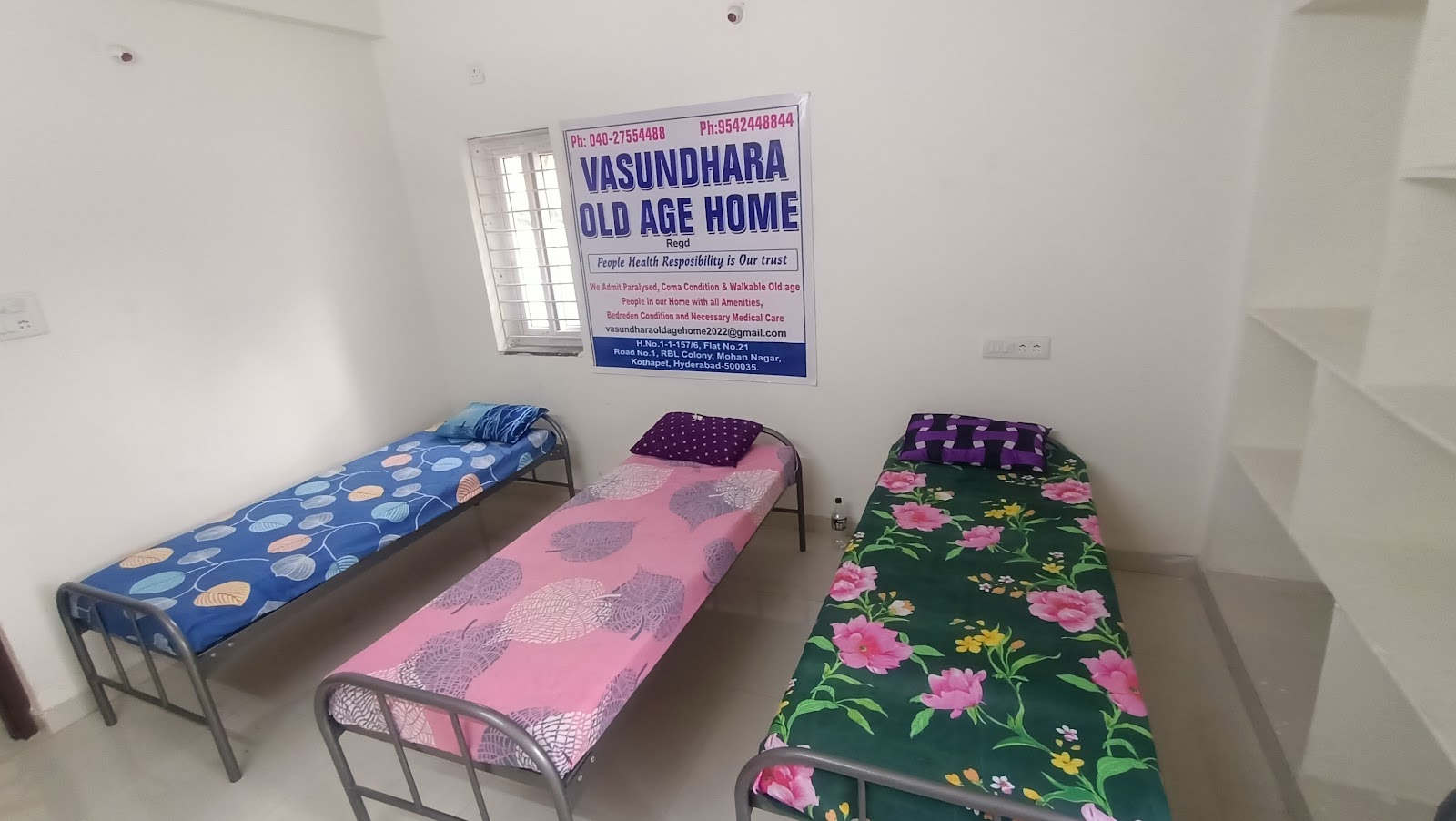 Vasundhara Old Age Home | Hyderabad