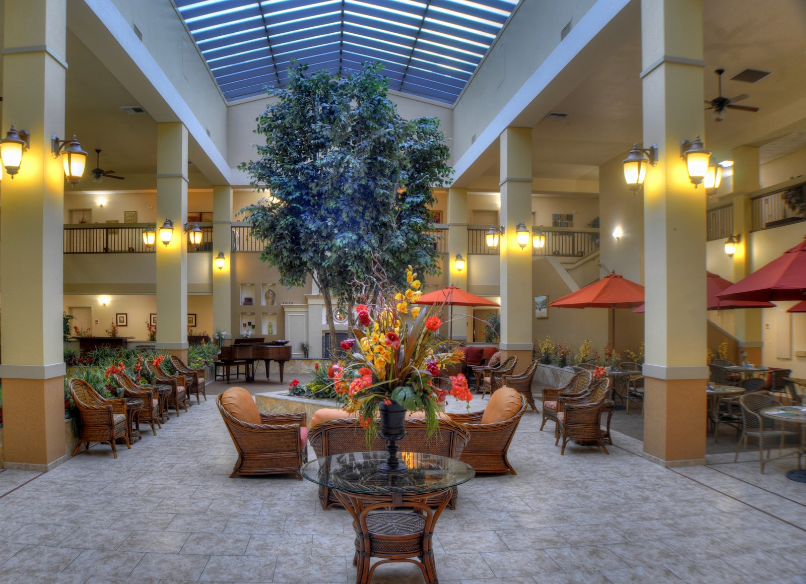 Carlton Senior Living Sacramento Atrium Building