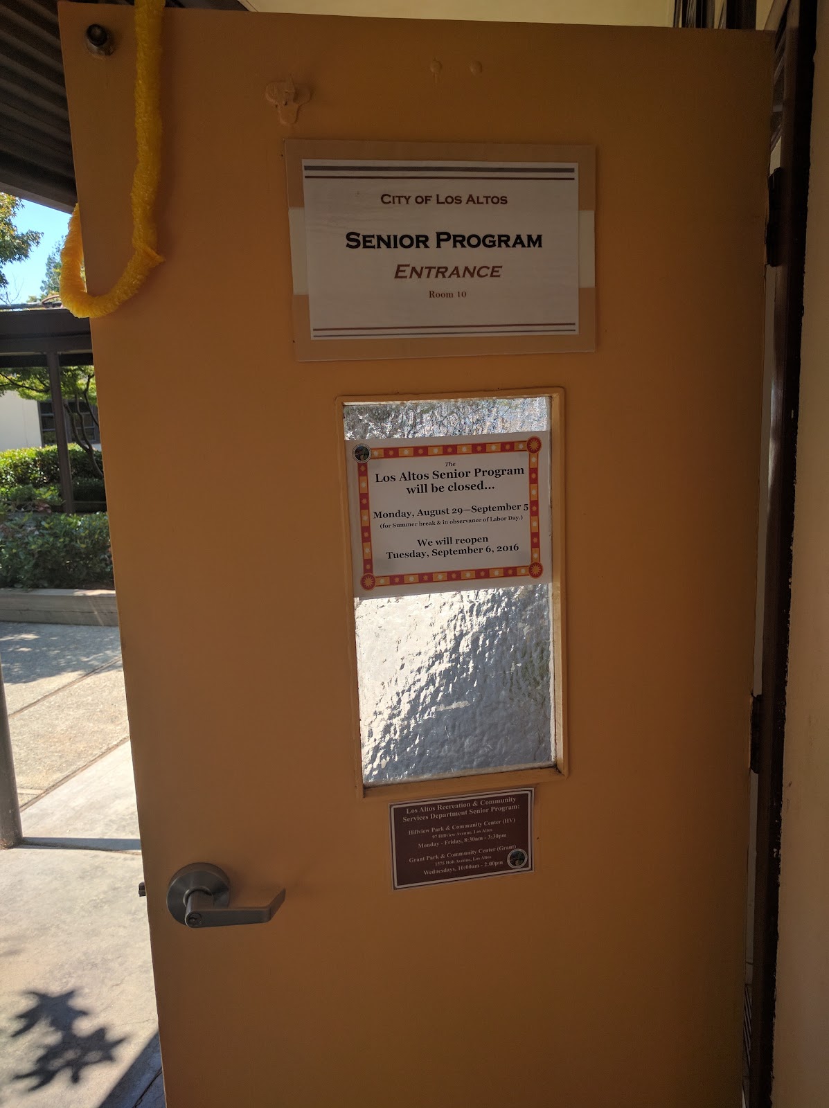 Los Altos Senior Center