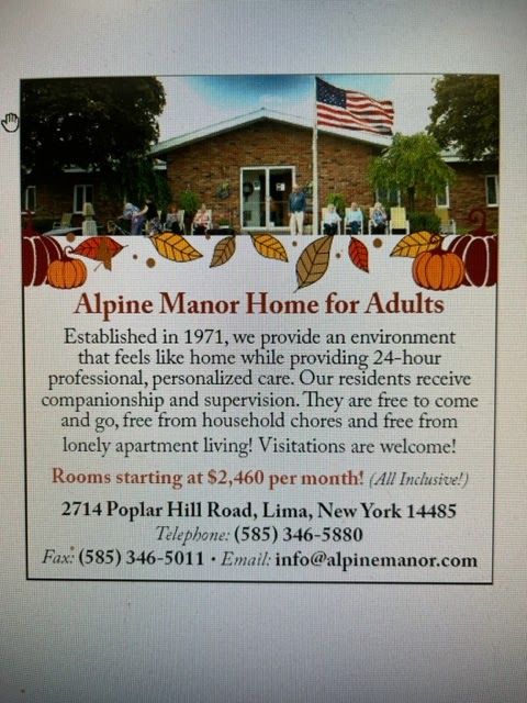 Alpine Manor Home For Adults