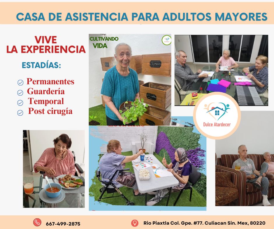 DULCE ATARDECER CASA DE ASISTENCIA PARA ADULTOS MAYORES