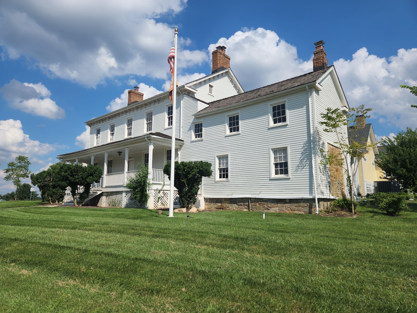 Sunrise at Silas Burke House