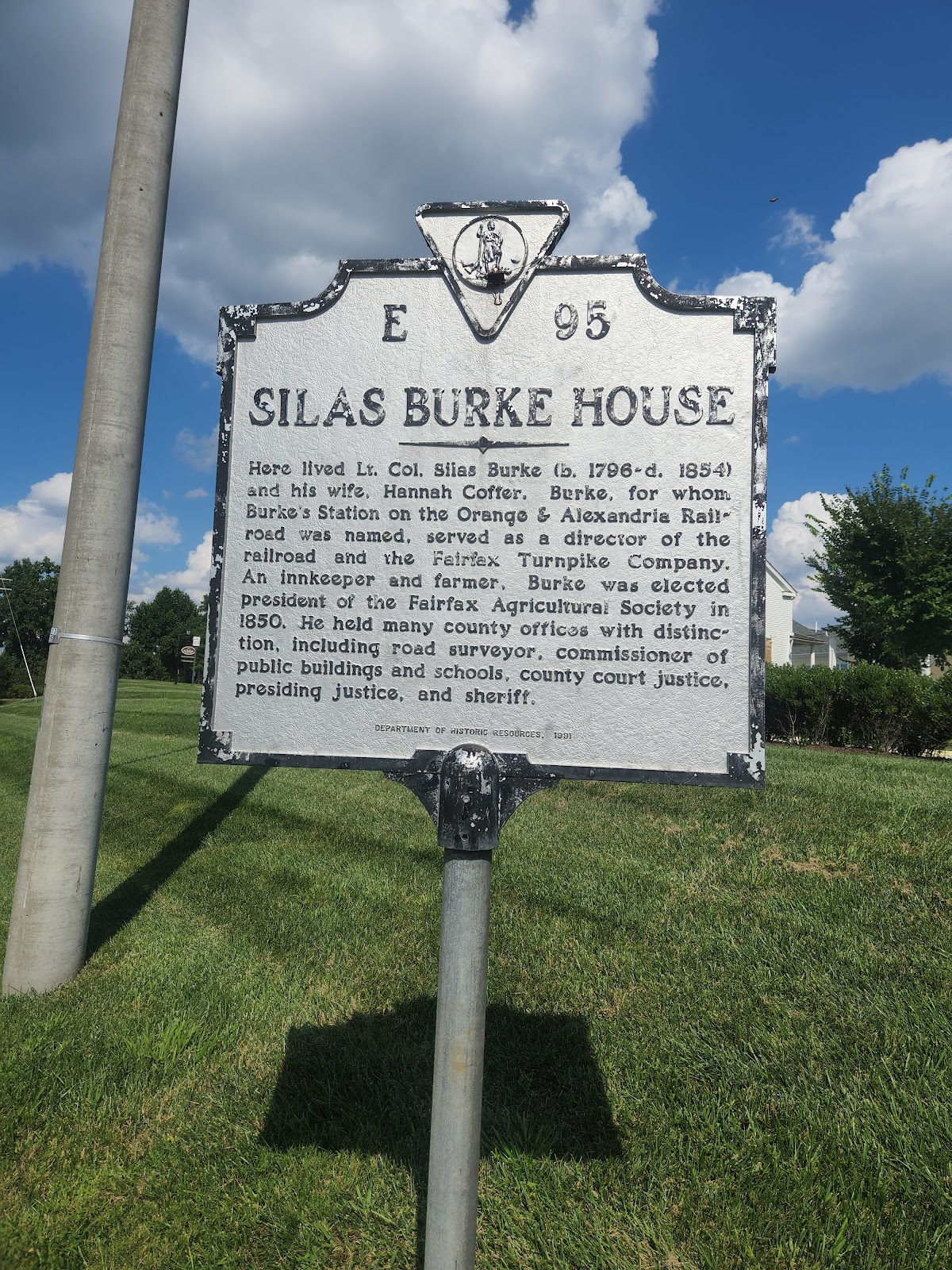 Sunrise at Silas Burke House