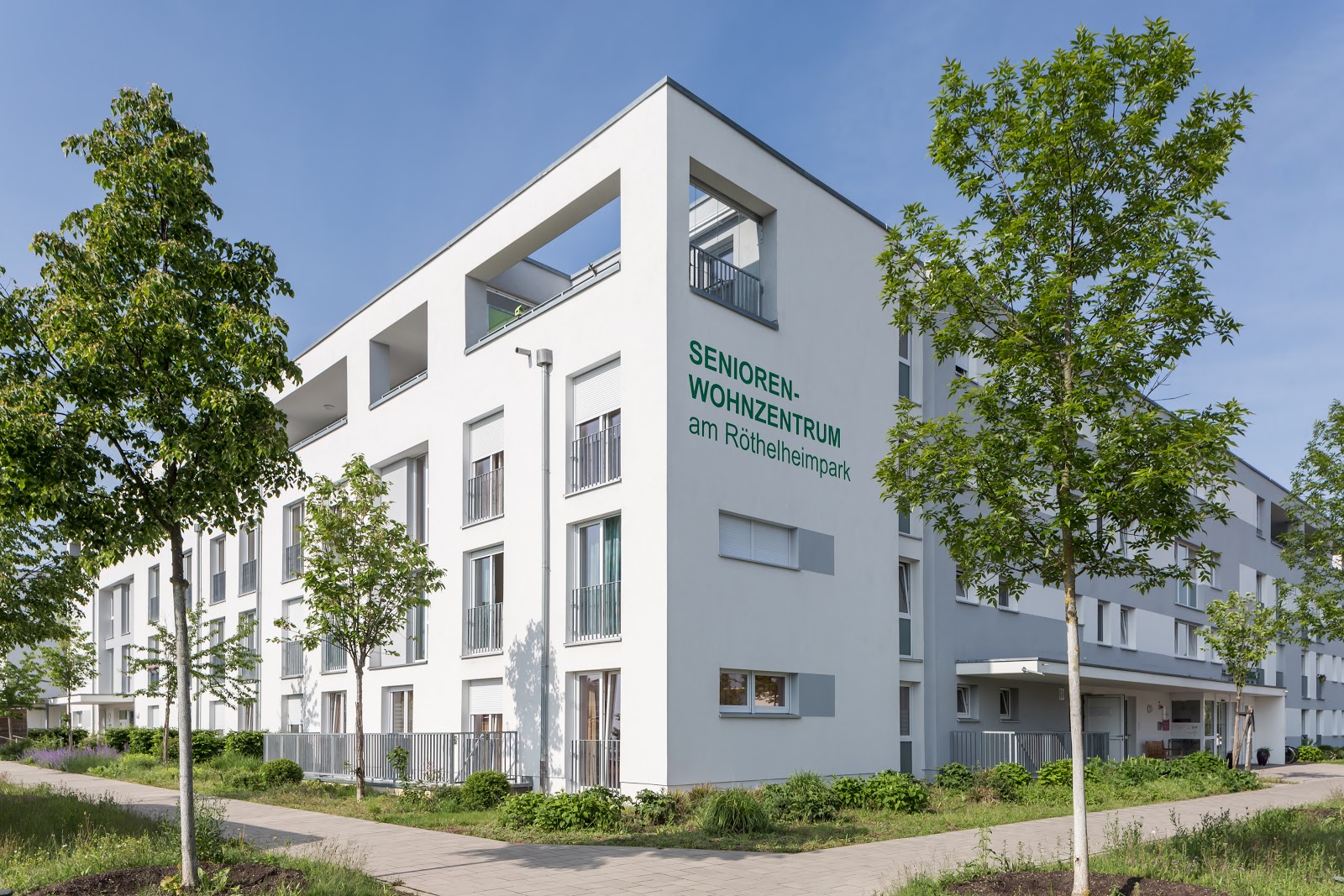 Senior living center at the Röthelheimpark