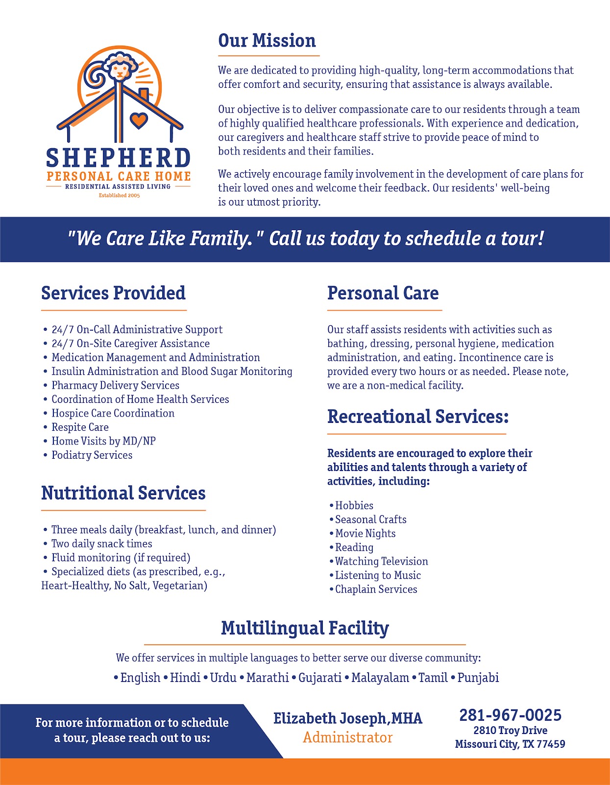 Shepherd Personal Care Home
