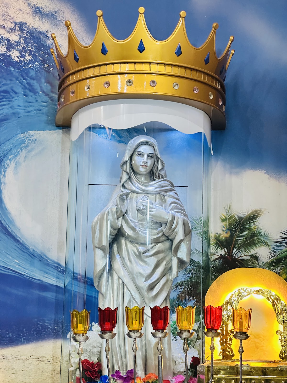Kreupasanam Marian Shrine, Kalavoor