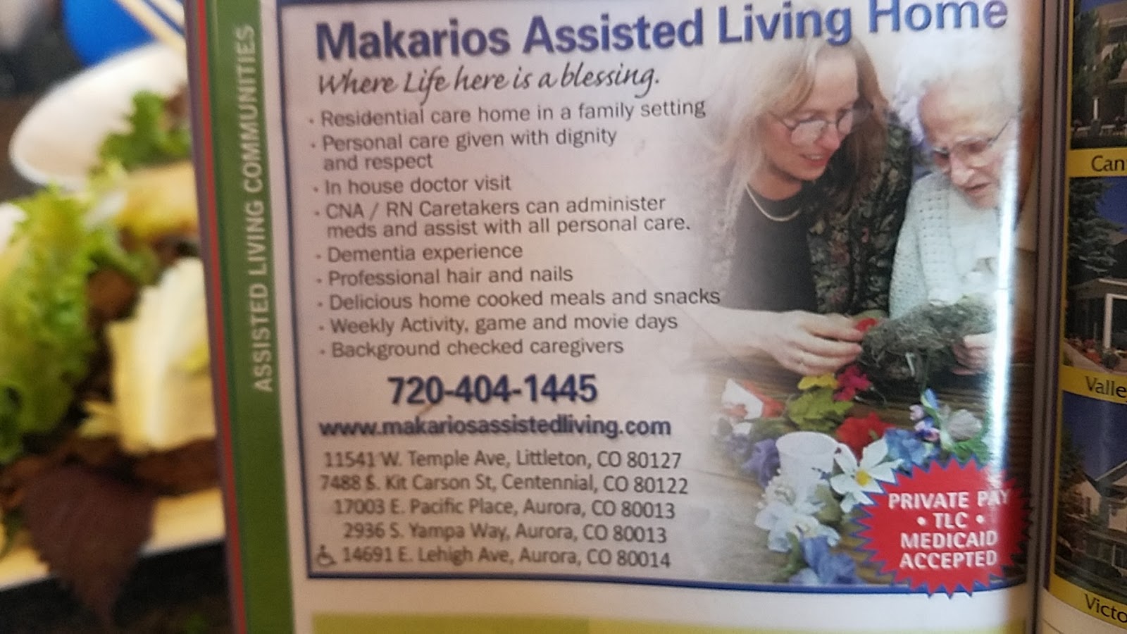 Makarios Assisted Living Home