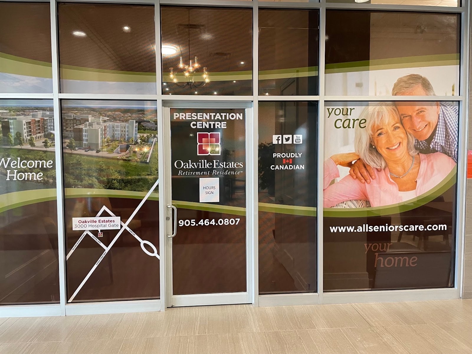 Oakville Estates Retirement Residence Presentation Centre