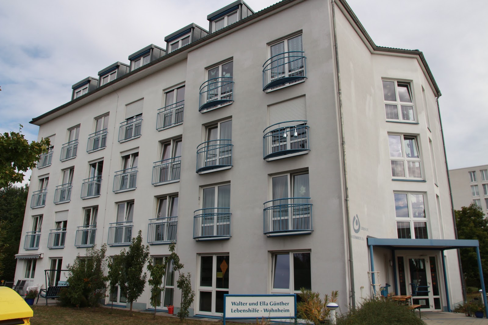 Walter und Ella Günther Wohnheim Wassermannstraße der Lebenshilfe Bamberg