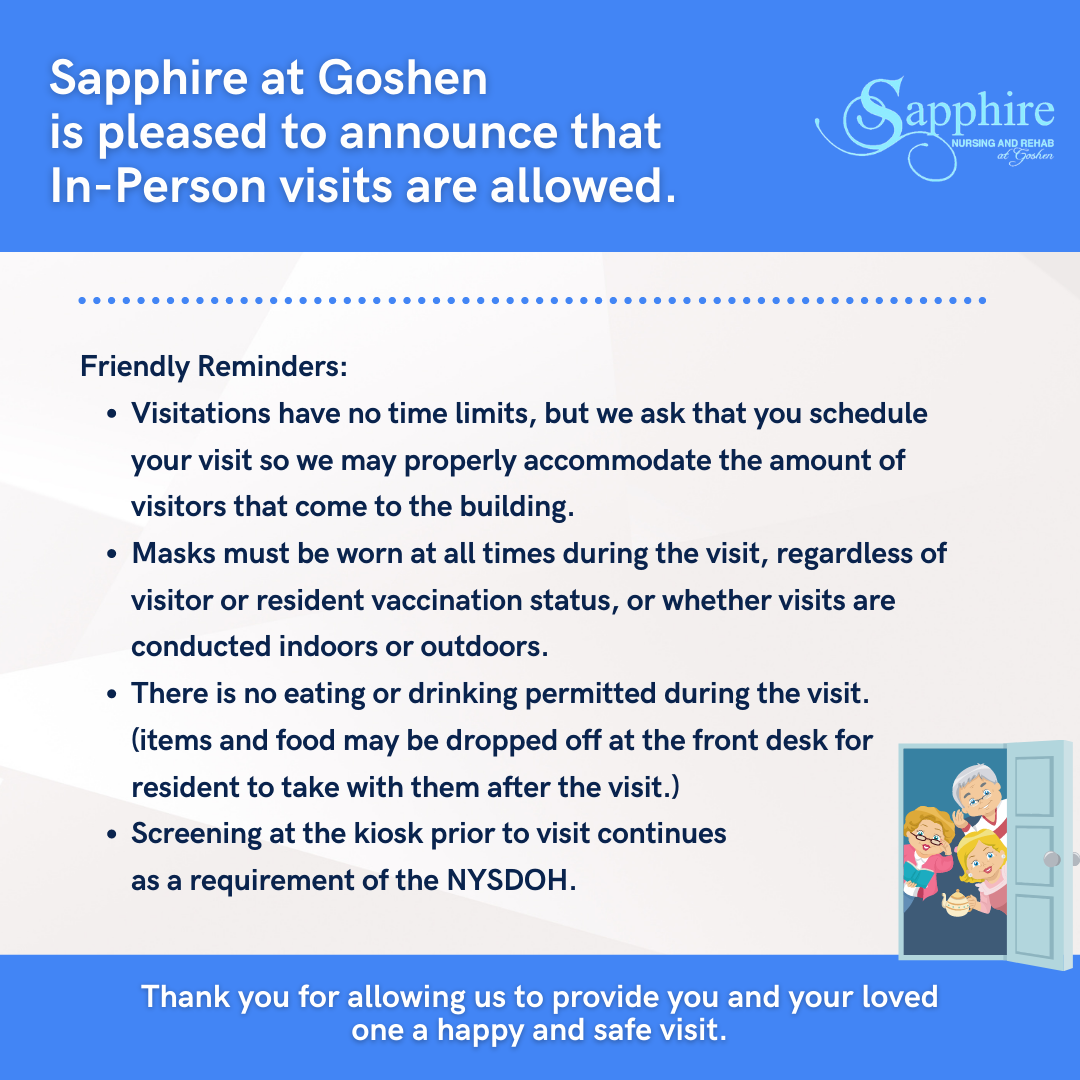 Sapphire Nursing and Rehabilitation at Goshen
