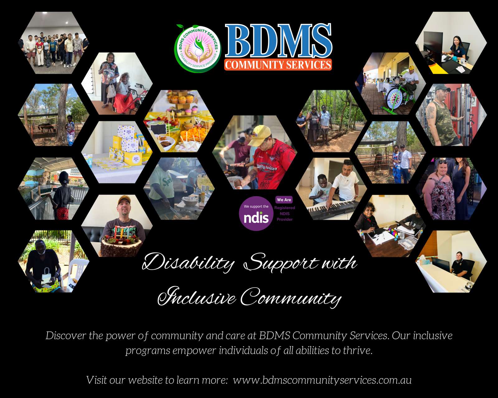 BDMS Community Services - NDIS provider in Darwin, NT