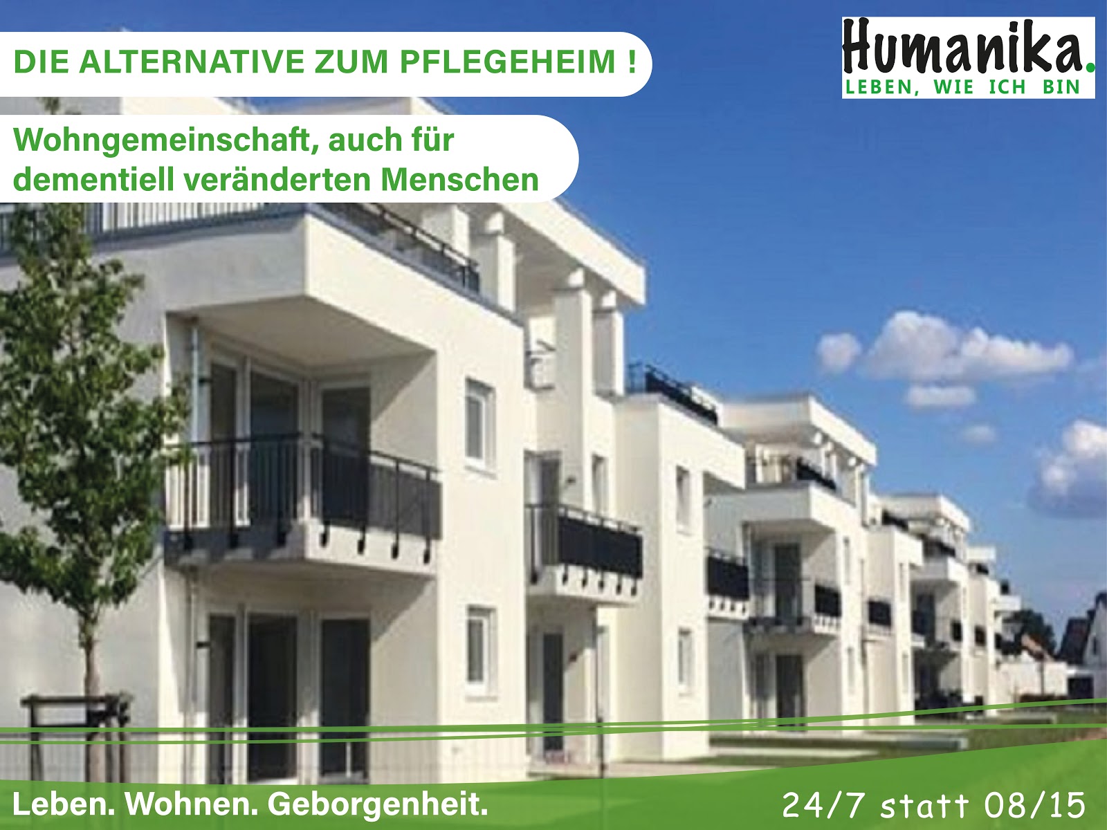 Humanika Wohnen - Demenz WG Dormagen - Demenz Wohngemeinschaft