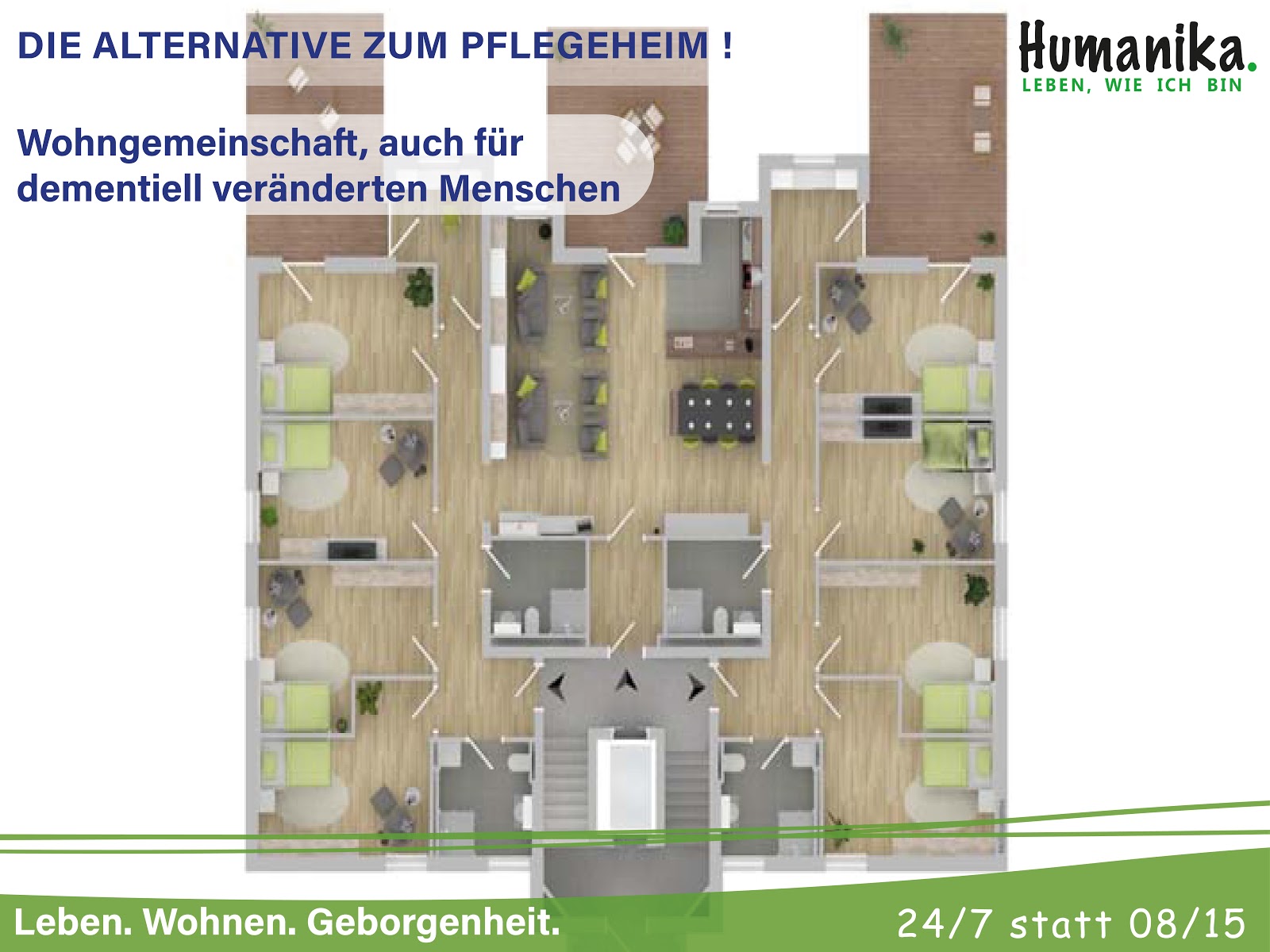 Humanika Wohnen - Demenz WG Dormagen - Demenz Wohngemeinschaft
