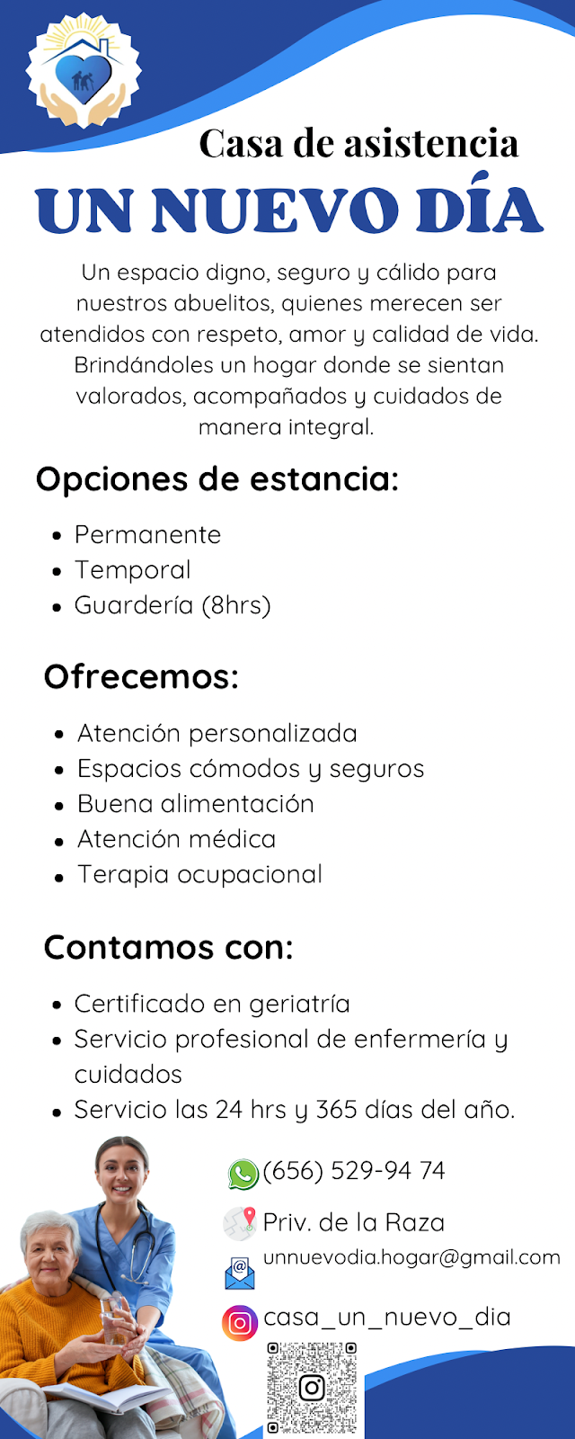 ESTANCIA PARA ADULTOS UN NUEVO DÍA