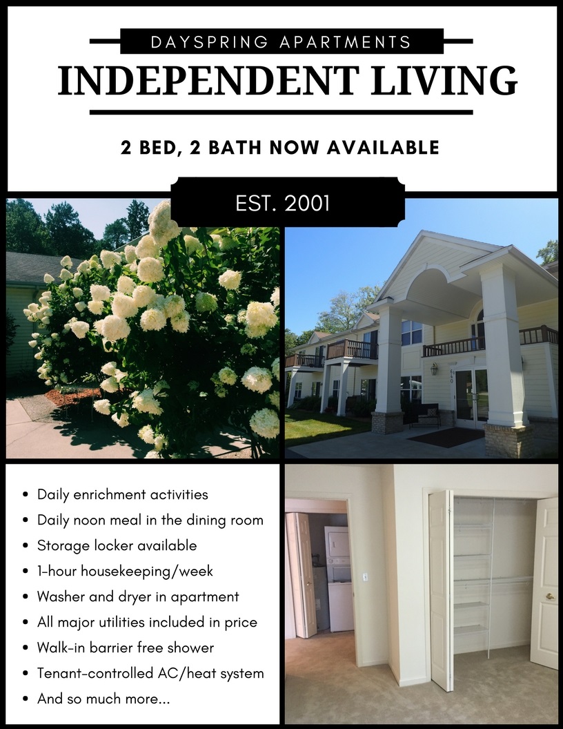 DaySpring Independent Living Apartments