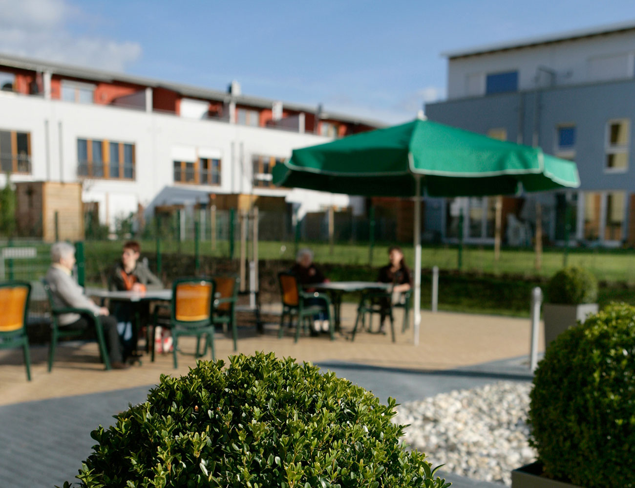 Casa Reha · At the Niddaauen care for seniors