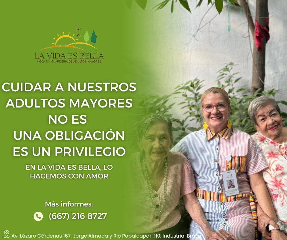 Asilo y guardería para adultos La Vida es Bella